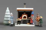 Christmas Market Grill Stand - Glaesser Christmas Market Grill Stand - Glaesser