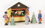 Toy Christmas Market Stand - Glaesser